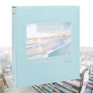 사진앨범 바인더 27000 4R 접착앨범 20매 바다풍경 접착식 포토북 사진첩 포토앨범 성장 졸업