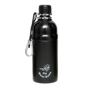 롱포 강아지물통 휴대용 애견물병 500ml 블랙 냥이냥이 도그 용품 애완묘 펫 싱글족 싱글 용물병 용식기 개