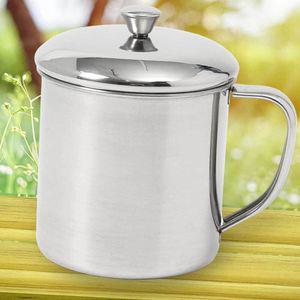캠핑 뚜껑 스텐컵 900ml 맥주잔 머그 휴대용 등산용용컵 용컵