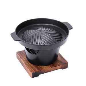 연료5p 화로 포함 30g 미니로 가정용 캠핑용불판 고기 고기로 로대 개인로 우드받침대