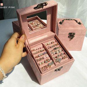 액세서리 보관함 쥬얼리 박스 보석함 목걸이 반지악세사리 악세사리함 귀걸이정리함 케이스 주함 상자 예물