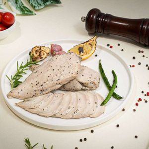 VM 씬 슬라이스 컷팅 닭가슴살100g(10팩) 블랙페퍼맛있는 간편고기 간편식 냉동고기 간편