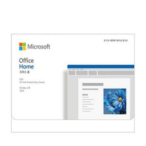 마이크로소프트 MS정품 Office 2024 Home Student PKC 오피스 가정용 및 학생용 영구사용