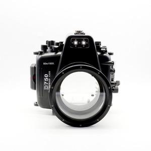 카메라 가방 방수 수중 하우징 다이빙 케이스 니콘 D750 Meikon 60m/195ft