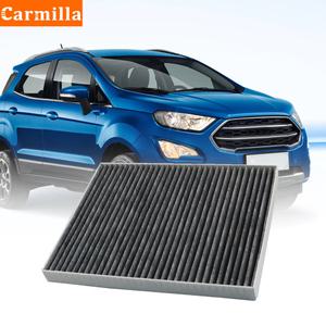 호환 Carmilla Ford Ecosport 자동차 부품 꽃가루 컨디셔닝 에어 필터 활성탄 부직포