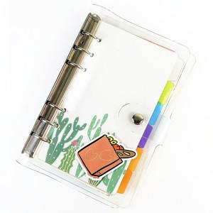 A6 6공 투명 다이어리 커버 육공 포카 꾸미기 홀더 만들기 다꾸