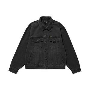 [매장정품] WRANGLER Washed Denim 자켓 팬텀블랙