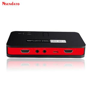 EZCAP 284 HDMI 게임 비디오 캡처 1080P AV/YPBPR 카드 레코더 상자 XBOX360/ONE PS4 용 USB 디스크 SD