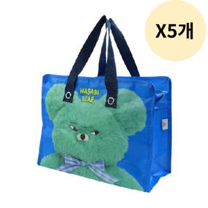 핑크풋 와사비베어 타포린 짐 가방 추천 소형 X5개 BNS