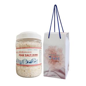 소금성 핑크소금 굵은입자 2kg /히말라야 핑크솔트 가공소금
