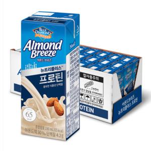 매일유업 블루다이아몬드 아몬드 브리즈 프로틴 190ml 24개