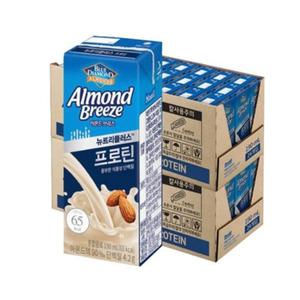 매일유업 블루다이아몬드 아몬드 브리즈 프로틴 190ml 48개