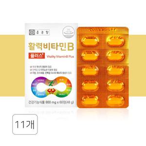 종근당 활력 비타민B 플러스 800mg x 60정 11개 TD