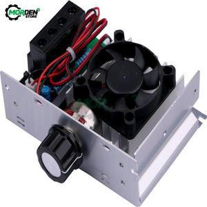 고출력 SCR 전압 조절기, 온도 조광기 케이스 포함 냉각 팬, AC 110V, 10000W