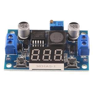 LM2596 벅 3A DC-DC 전압 가변 스텝 다운 전원 모듈 + 블루 LED 디스플레이