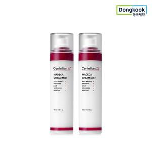 마데카 크림 미스트 120ml 2개 병풀추출물 TECA  진정 광채 보습 영양 탄력케어 미백 주름개선