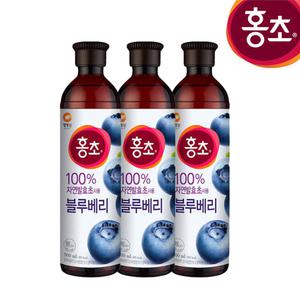 청정원 홍초 블루베리블라썸 900mlx3개