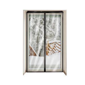 063블랙 보온 자석 방풍 비닐커튼 소90x210 지 커텐