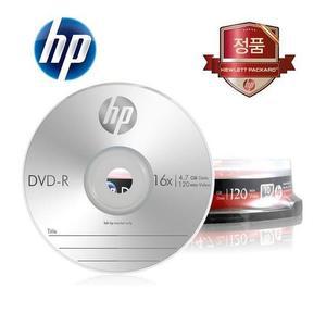 [BZJKNTVY_4B]HP Media DVD-R 16x 4.7GB (10p 케익 케이스)