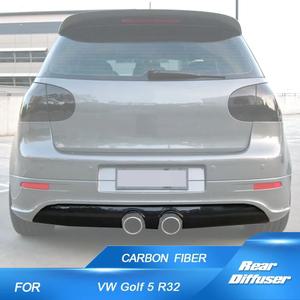 폭스바겐 골프 MK5 R32 06-08 리어 범퍼 디퓨저 스포일러 카본 FRP 2도어 해치