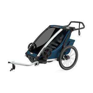 Thule Chariot Cross 멀티스포츠 트레일러 유모차 마졸리카 블루 525909