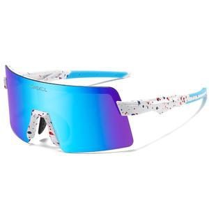 OMEKOL 편광 스포츠 선글라스 사이클링 안경 UV400 산악 자전거 고글 MTB 라이딩 남성 여성 야구 달리기 낚