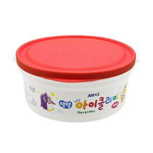 아모스 23000 탱탱아이클레이 400g 빨강 / 버켓 (nx2268)