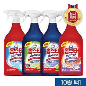 [LG생활건강]홈스타 맥스프레쉬 (욕실/주방/뿌리는곰팡이/착붙는락스)900ml * 4개  10종 택1