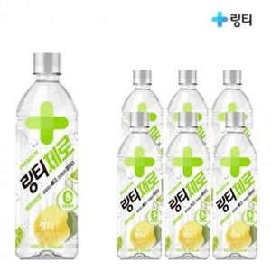 제로 베이직 링티 레몬500ml X 6개 복숭아음료 제로칼