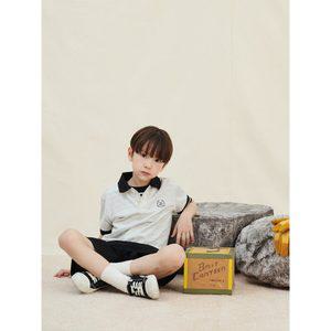 [BEANPOLE KIDS] 피케 반팔 상하세트 베이지 (BI5342U12A)