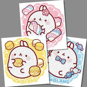 [기타]취미생활 몰랑이 10x11 3p 보석십자수 스티커 만들기