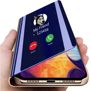 삼성에 한 갤럭시 노트 8 스마트 미러 케이스 마그네틱 플립 가죽 커버 Etui SMN950F N950 SCV37 SGHN473 S