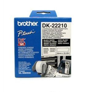 브라더 DK 테이프 DK-22210 29X30.48mm제본 마스킹라벨 프린터 라벨기 스티커 다용도스티커