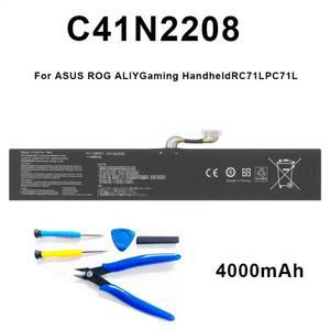 ASUS RC71L 게임용 핸드헬드 시리즈용 ROG Ally 새 C41N2208 배터리는  도구 4000mAh와 함께 제공됩니다.
