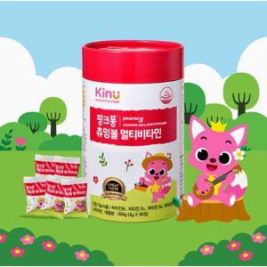 [롯데백화점]GNC KINU 핑크퐁 츄잉볼 멀티비타민(90정)