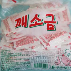 청화 일회용 치킨 양념소금 종이 3g 약 100개
