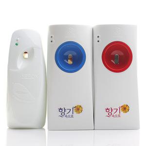 산도깨비 자동분사기 기기 3종 택1 아로마 일반 센서  리필향캔 교체형 방향캔 방향제