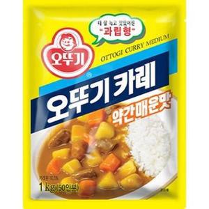 오뚜기 카레 분말매운맛 1kg 대용량 ..