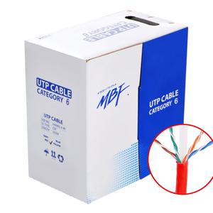 CAT.6 UTP 기가비트 랜선 박스 305M 레드 MBF-C6-305RD [H@lu]