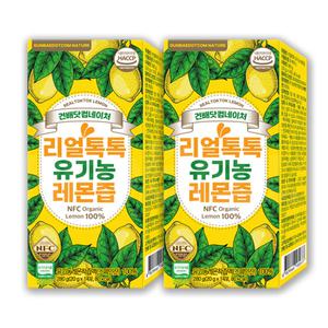 홍여진 리얼톡톡 레몬즙 유기농 NFC 레몬 분말 가루 착즙 음료 주스 쥬스 차 레몬수 레몬즙 14포 2박스