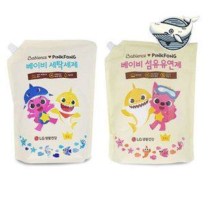 [기타]베이비 핑크퐁 섬유유연제 세탁비누 아기 옷 (WFH8GB0)