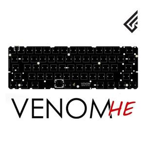 Geonworks Venom 60 HE 키보드 PCB 마그네틱 스위치 GH60 Tofu60 Holy60과 호환되는  DIY 기계식 액세서리
