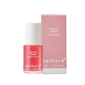 셀허브 핑크네일 리뉴 손톱 강화제 영양제 세로줄 울퉁불퉁 갈라짐 손발톱 발톱 15ml, 1개