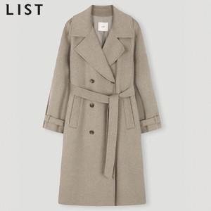 [리스트(LIST)] 울 롱 핸드메이드 코트 (택가격:598000원)