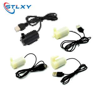 양수기 DC3 6V USB 저소음 브러시리스 모터 Pump120L Diy 키트용 미니 마이크로 잠수정 워터 펌프