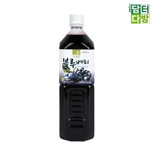 차그림 음료베이스 블루베리 1000ml