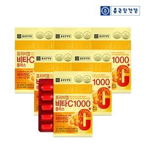 [패밀리구성]프리미엄 비타민C 1000 플러스 6박스(600정) / 항산화