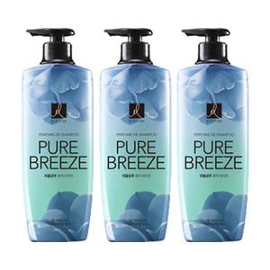 엘라스틴 퍼퓸 퓨어브리즈 샴푸 600ml, 3개