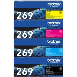 브라더정품 토너 TN-269BK TN-269C TN-269M TN-269Y 4색 세트 / L3760CDW L3520CDW L3220CW 용