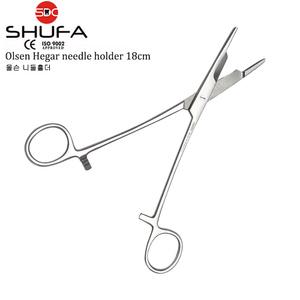 SHUFA 슈파 올슨 니들홀더 18cm (지침기+가위 / Olsen Hegar Needleholder)